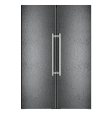 Liebherr Fridge Freezer XRFbs5295 Side By Side Black Steel BioFresh And NoFrost