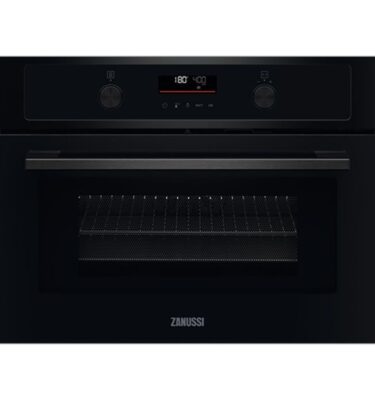 Oven Zanussi ZVENM7KN Built In Compact Electric Single Oven - Black