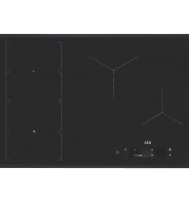 AEG Induction Hob IAE84851FB 80cm SenseFry Black Glass