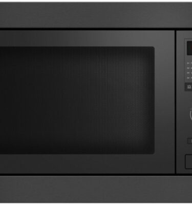 Microwave Oven Fisher Paykel OM25BLSB1 Built-In Black 600mm Wide 900W