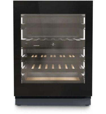 Liebherr Wine Cooler UWGBI3682 Vinidor Black Glass Door Built Under 95L