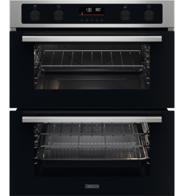 Oven Zanussi S/Steel Built Under Counter Double Oven