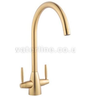 Tap Essentials EPVD200-BRPVD Dual Lever Tap Brass