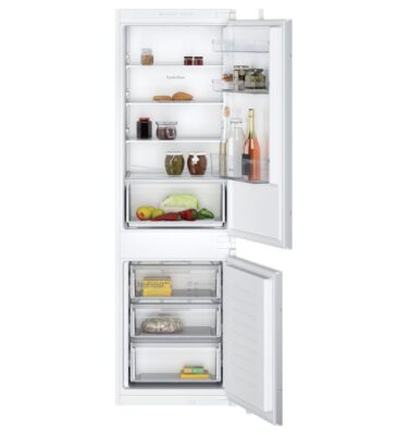 Fridge Freezer Neff N30 KI7861SE0G Integrated 60/40 White No Frost