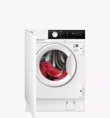 Washing Machine AEG LFX6G7434BI, Integrated, 7kg Load, 1400rpm Spin