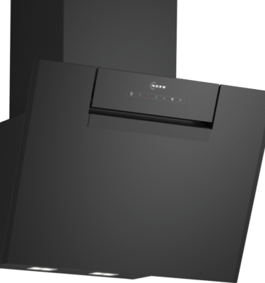 Cooker Hood Neff D65IFN1S0B N50 60cm Inclined Chimney in Black Glass