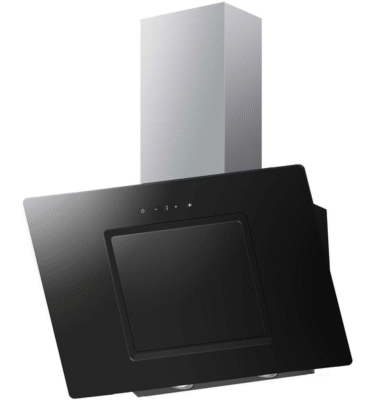 Cooker Hood Cata ANG70BK 70cm Black Angled Glass Hood