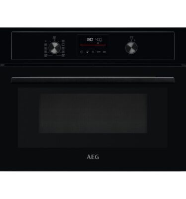 Oven AEG 3000 CombiQuick KMX365060B Built-in Combination Microwave - Black