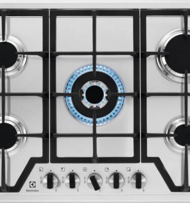 Electrolux Gas Hob KGS7536X 750mm 5 Burner Stainless Steel