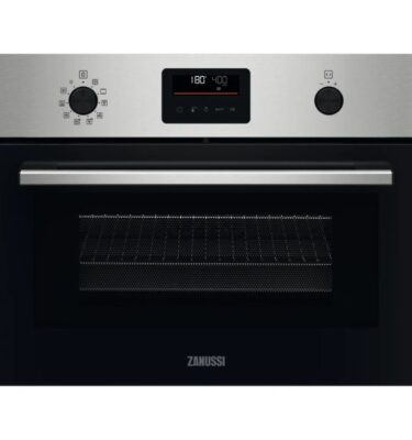 Oven Zanussi ZVENM6X3 - Stainless steel Electric Combi Microwave Single Oven