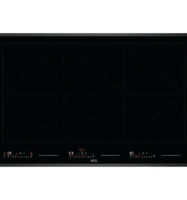 AEG Induction Hob IKK86681FB Built-in 80cm TotalFlex Black