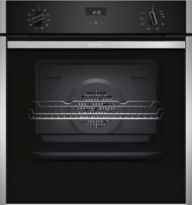Oven Neff N50 Slide and Hide B6ACH7HH0B Built-In with Pyrolytic Cleaning, Stainless
