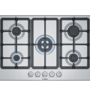 Bosch PGQ7B5B90 75cm Series 4 Gas Hob Stainless Steel