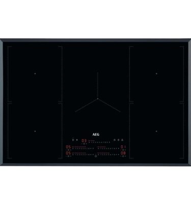 Hob AEG 6000 IKE85751FB 78cm Induction Hob, PowerBoost, Black