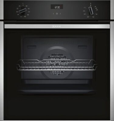 Oven Neff B3ACE4HN0B Slide + Hide Built In Single Oven - Stainless Steel