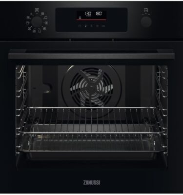 Oven Zanussi ZOPNX6KN Series 60 Electric Pyrolytic Self-Cleaning Black Built-In