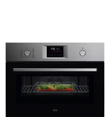 Oven AEG OK6NK40M Built In 6000 CombiQuick Microwave and Stainless Steel