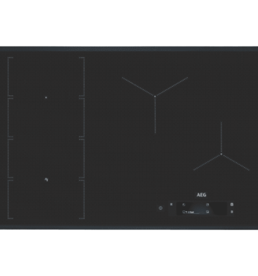 AEG Induction Hob IAE84851FB 80cm SenseFry Black Glass
