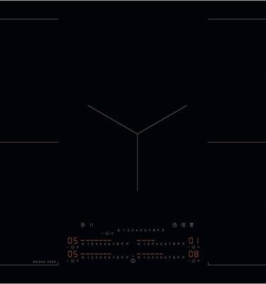 Hob AEG TK85IM00FB 80cm Induction MultipleBridge Hob, Black