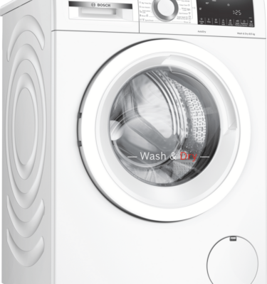 Washer Dryer BOSCH Series 4 WNA134U8GB 8 kg  - White