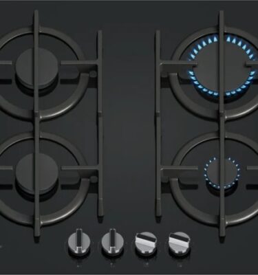 Hob NEFF N70 T26PIP4S0 60 cm Gas Hob - Black