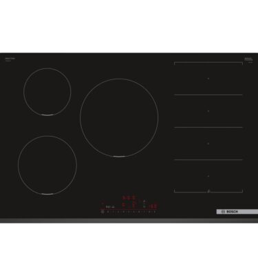 Hob Bosch PXV831HC1E Series 6 Induction hob 80 cm - Black