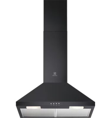 Cooker Hood Electrolux LFC316K 60cm 3 Speed Chimney Hood - Black