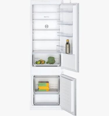 Fridge Freezer Bosch KIV87NSE0G Fully Integrated 70/30 Low Frost with Sliding Hinge - E Rated