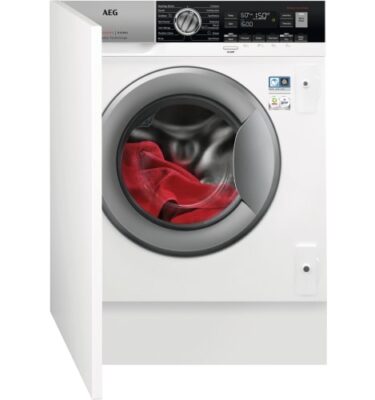 Washer Dryer AEG L7WC8632BI Integrated 8 kg /4kg Steam Function