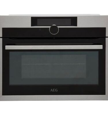 Oven AEG KMK968000M CombiQuick Built-In Combi Microwave Oven Enamel Cleaning