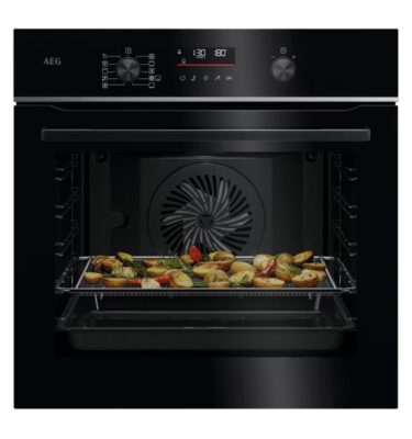 AEG NBS6P521AB 6000 SenseCook Pyrolytic Self Clean Built-In Oven