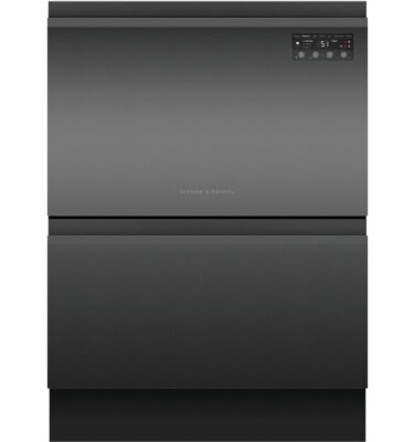 Dishwasher Fisher Paykel DD60D2HNB9 DishDrawer 12 Place Settings| Black Steel