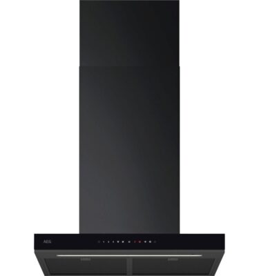 Cooker Hood AEG GB87D61CB 60CM BOX CHIMNEY HOOD - BLACK