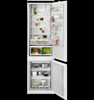 AEG Fridge Freezer OSC6M191ES 6000 TwinTech Integrated Frost Free Tall