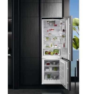 Fridge Freezer AEG NSC7G181DS Integrated 60/40 Frost Free with Sliding Hinge