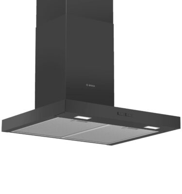 Cooker Hood Bosch Series 2 DWB66BC60B 60cm Wide Chimney - Black - B Rated